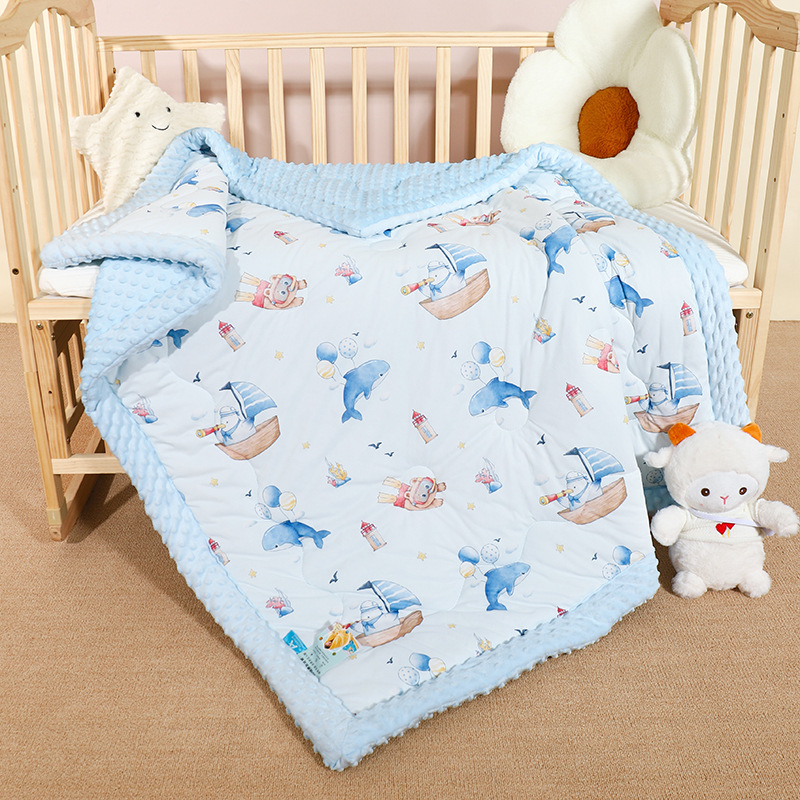Baby Swaddle Blanket Bean-fluff Newborn Cover Blanket