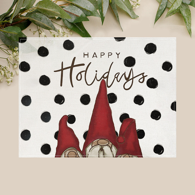Christmas Printing Non-slip Placemat (ZS 281-42x32cm)