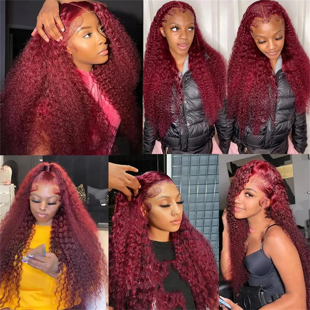 African Fashion Small Curly High Temperature Fiber Wig, Fluffy Long Curly Wig