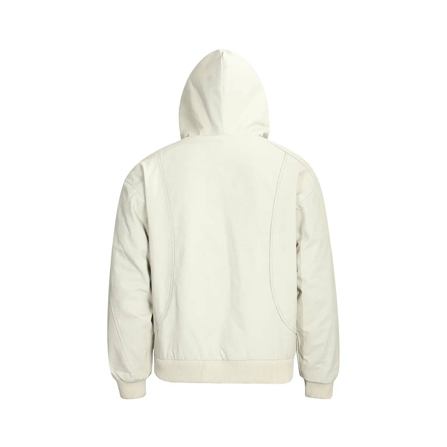 Retro Pure Color Warm Keeping Cotton-padded Jacket