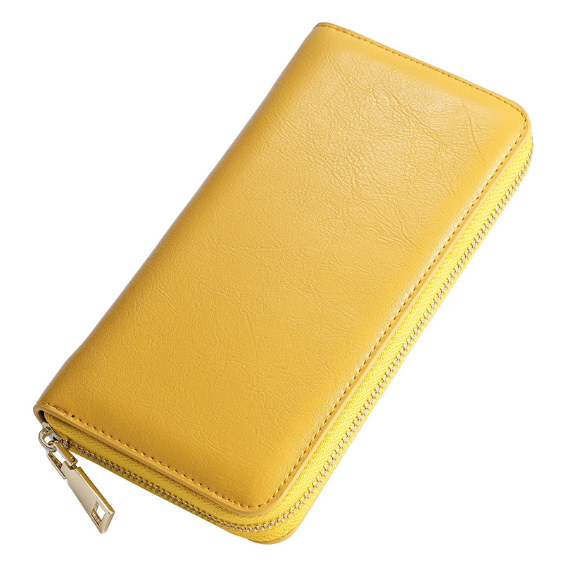 Womens Fashionable High-Capacity Zipper Wallet, picture 6 of 12