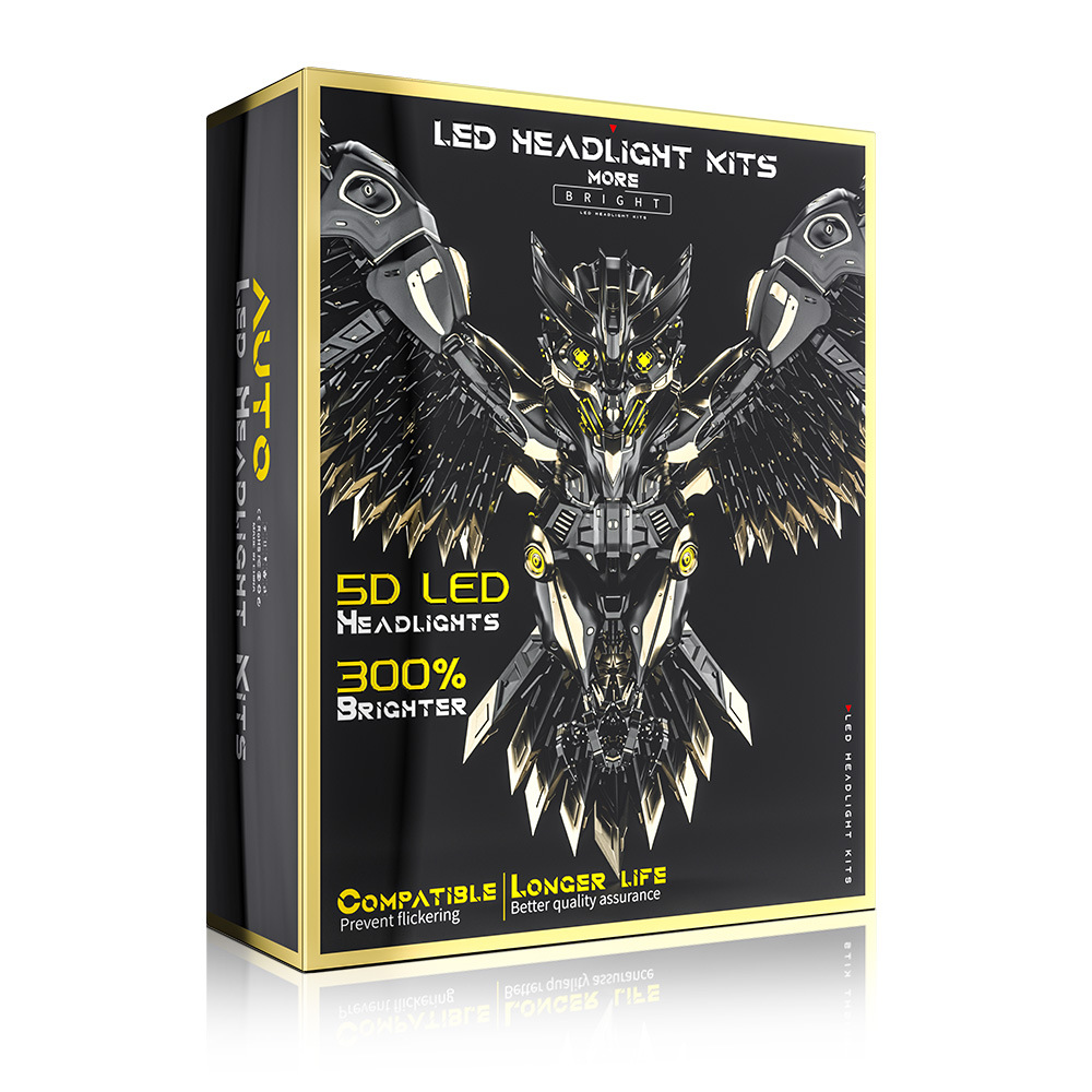 Fog Lamp 9005HB3 9006HB4 60W Laser With Lens Fog Lamp Headlight - Image 5