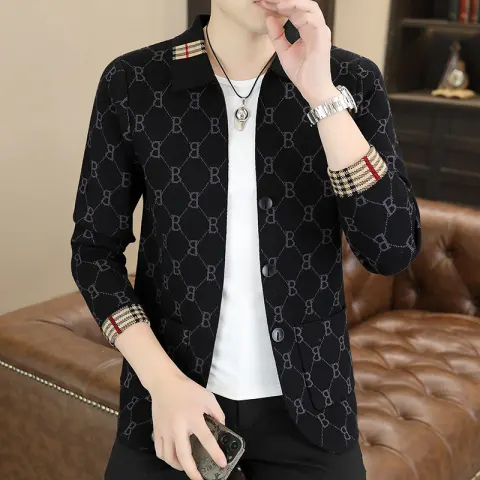 Sweater Coat Men's Casual