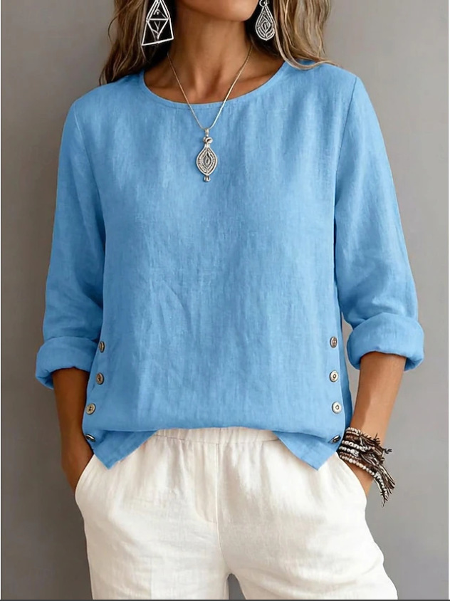 Top Femme Ample Élégant – 6 Tailles – boutique mode femme homme Dropvet