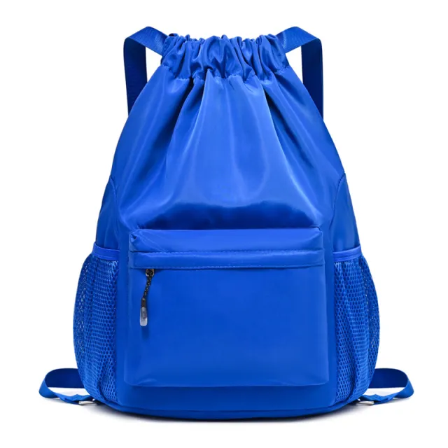 Simple Travel Fitness Large capacity Backpack Basketball Lightweight Backpack Blue - Shop at LoveMi