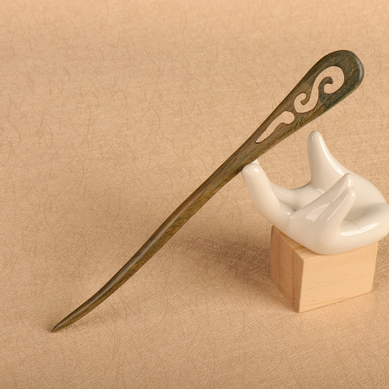 Green Sandalwood Hairpin Hairpin Antiquity Hair Clasp 29