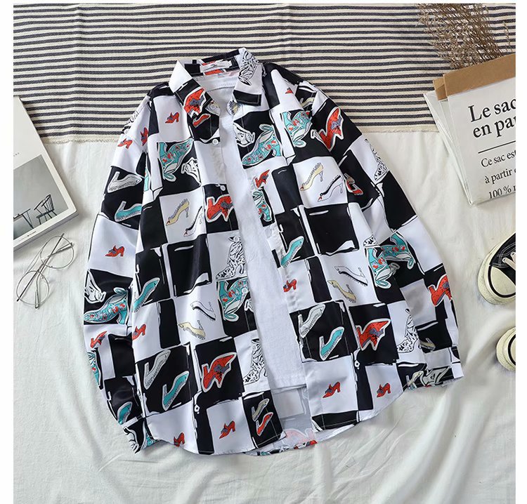 Title 6, Mens Thin Casual Print Shirt Jacket. Lightweig...