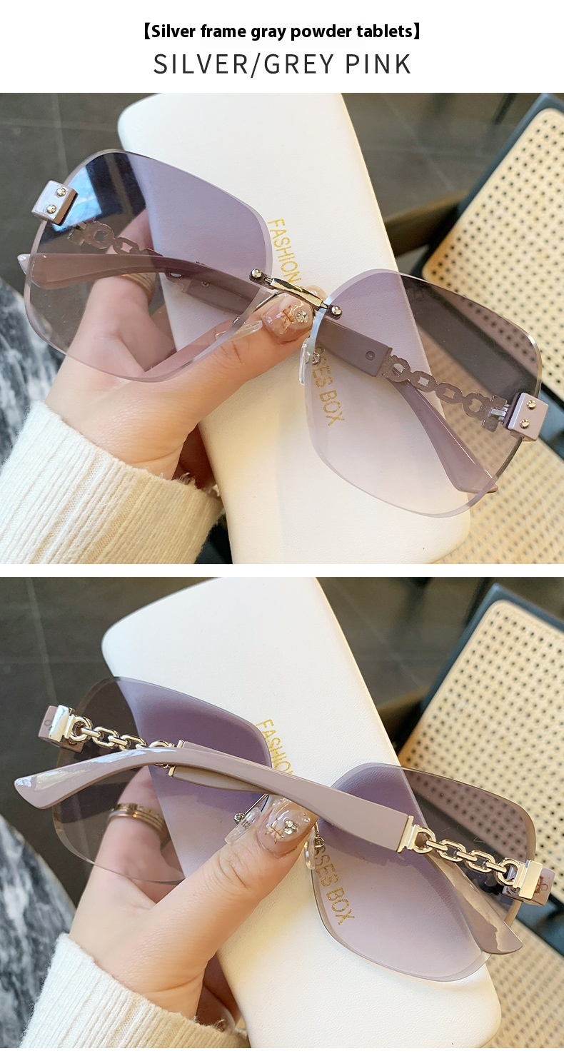 2 Fashion Sunglasses Large Frame Retro