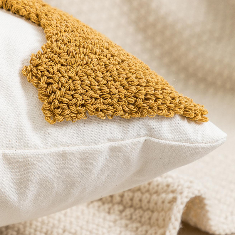 Creative Waterdrop Embroidery Cushion Cover For Living Room Sofa Pillowcase