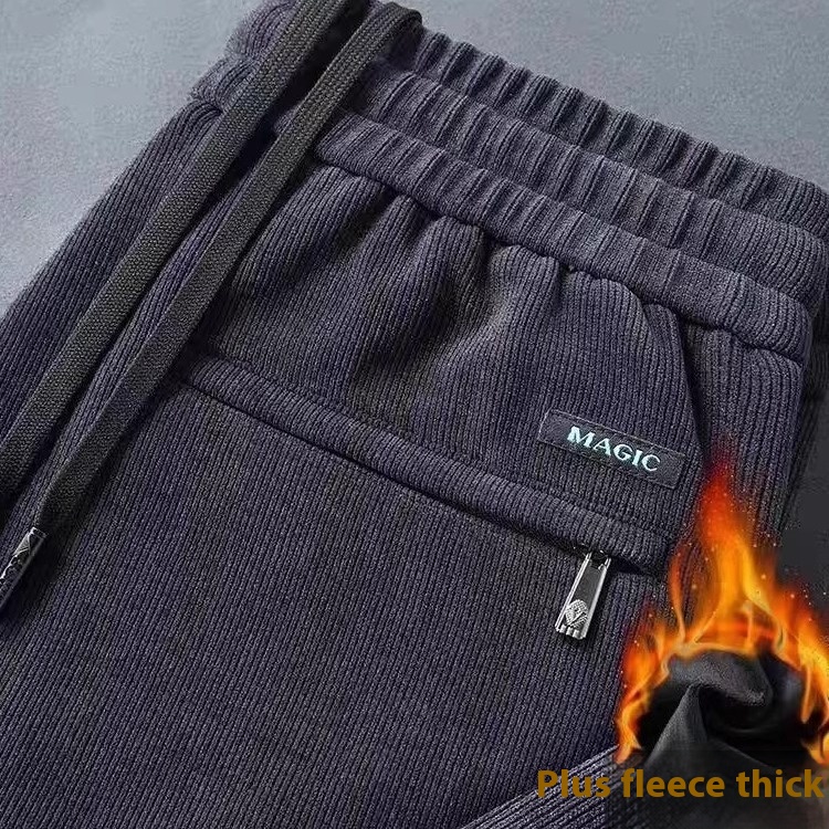 Men's Autumn And Winter Straight Casual Pants