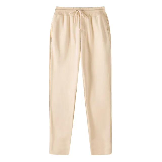 Spring And Autumn New Casual Sports Straight Slim fit Trendy Men's Trousers Apricot - Shop at LoveMi