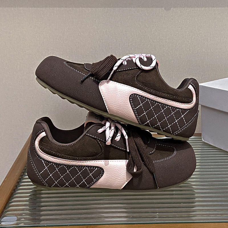 PU Lace-Up Platform Shoes, picture 3 of 5