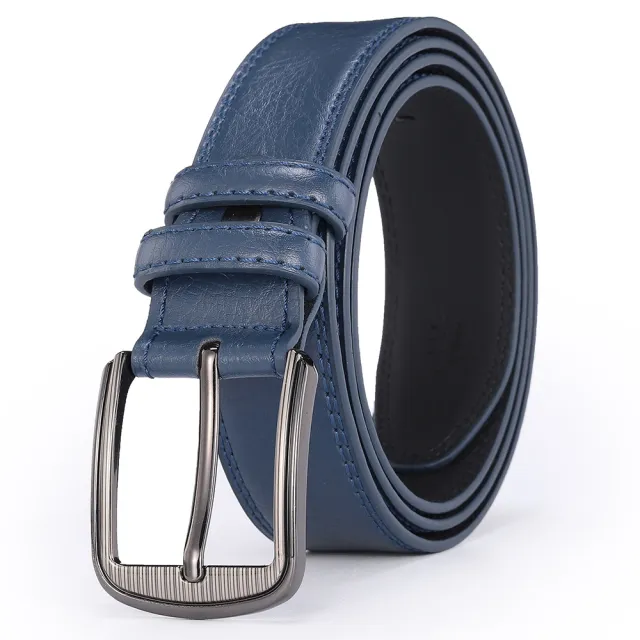 High end Fashion Buckle Belt Jeans Belt Blue - Shop at LoveMi