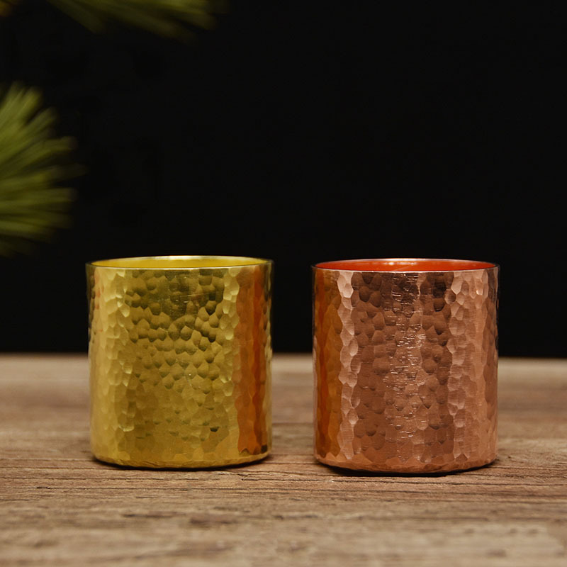 Fashionable Creative Handmade Copper Teacup