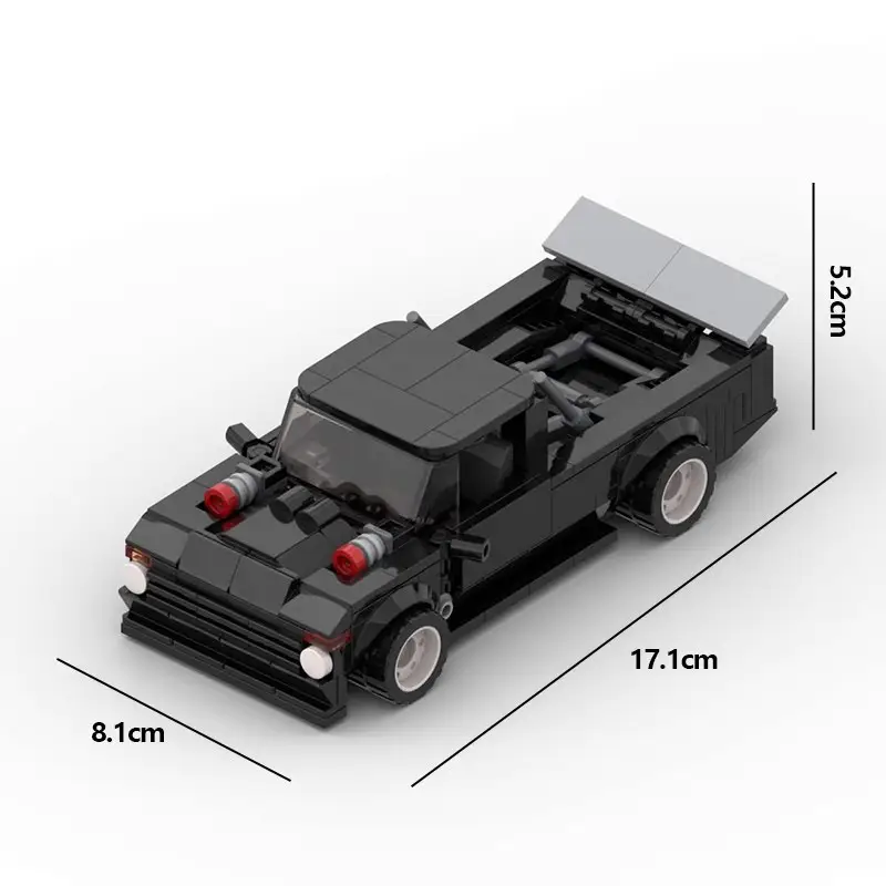 Building Blocks MOCHoonitruck Puzzle Assembled Car Model