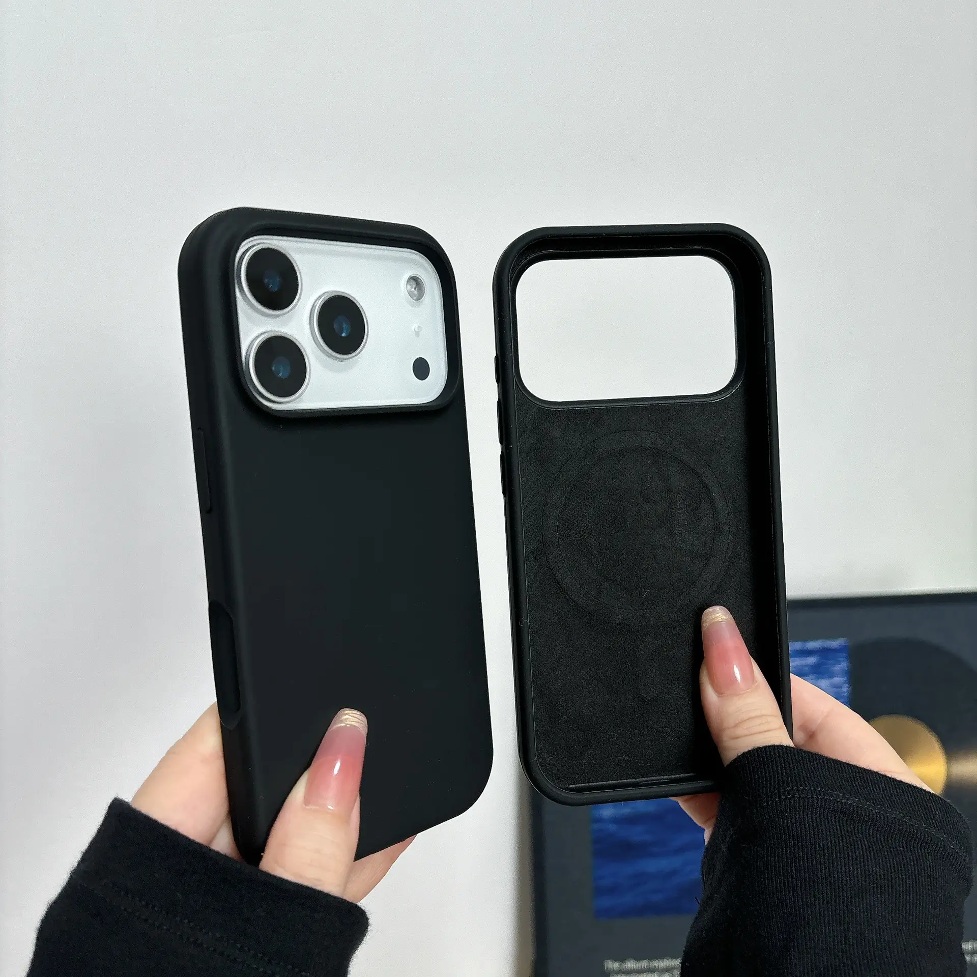 Liquid Magnetic Charge Phone Case All-inclusive Ai Button Drop-resistant