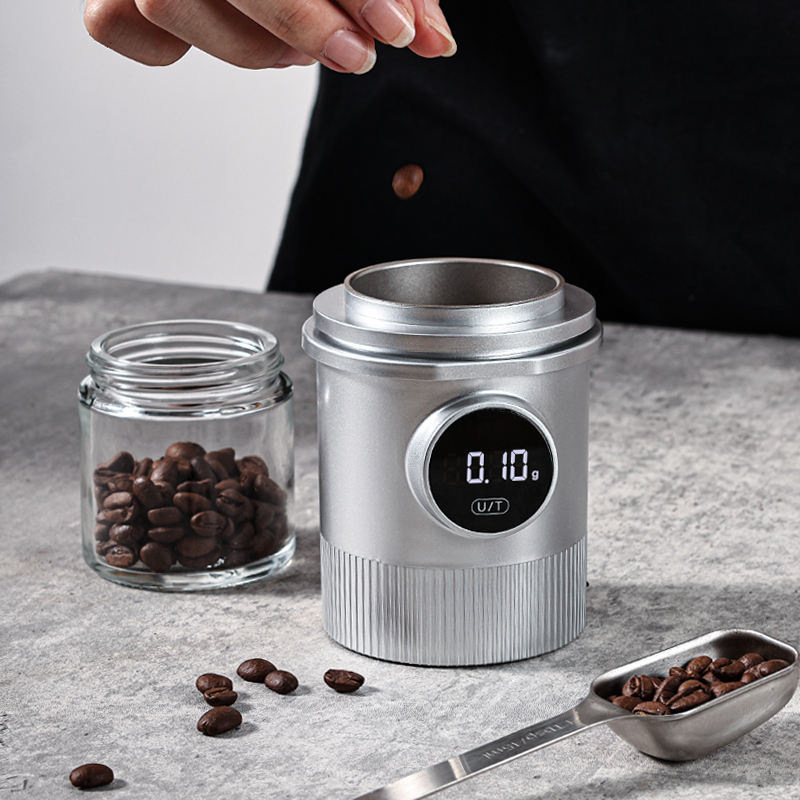 High-Precision Coffee Scale With Stainless Steel Drip Tray For Pour-Over And Espresso Brewing