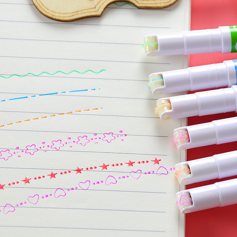 DIY Contour Curve Pen For Students To Mark And Highlight