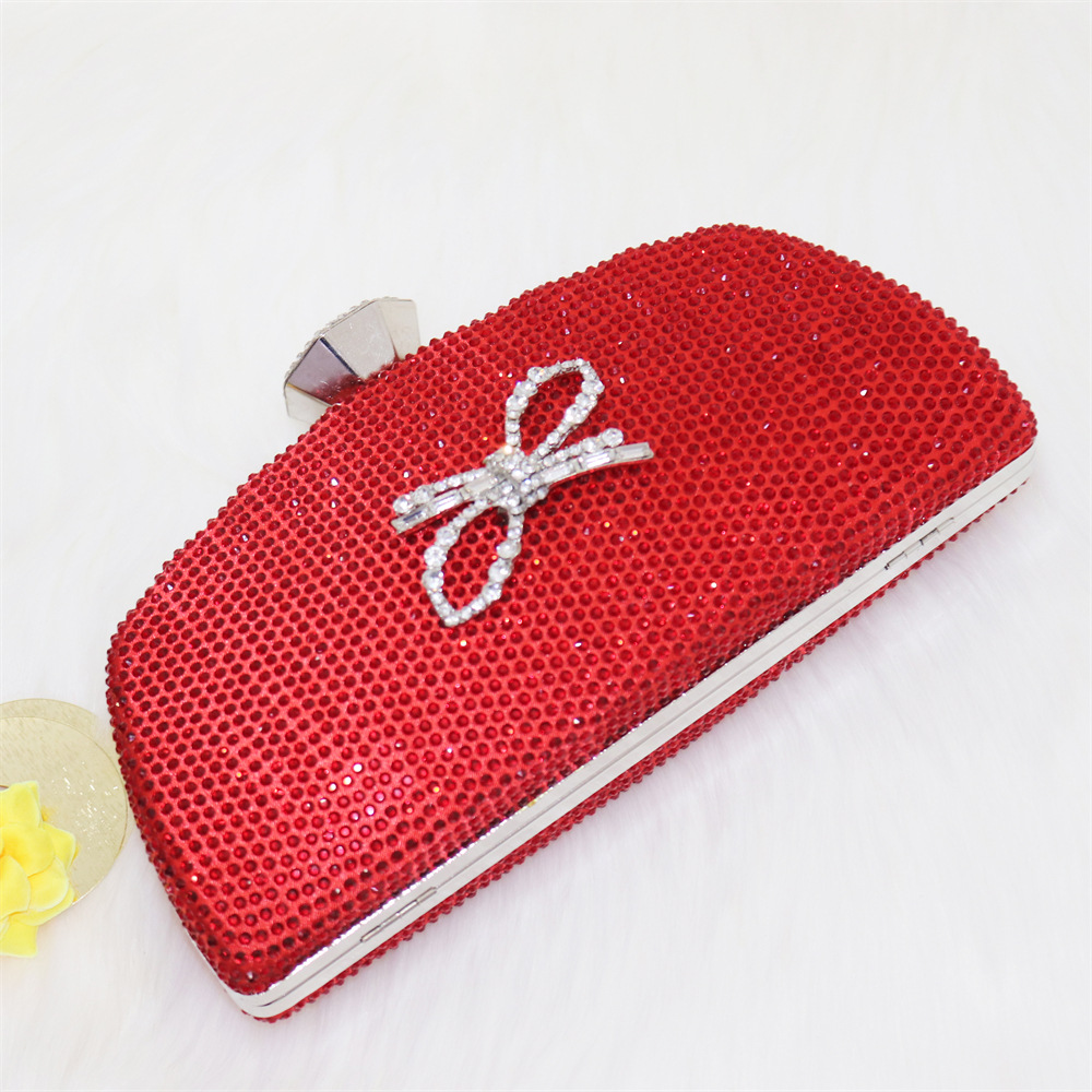 Ladies Bow Silver Buckle Design Pointed High Heels And Bags - Image 25