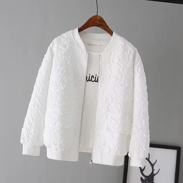 Korean Version Early Spring Casual Petite Jacket Stylish Top White - Shop at LoveMi