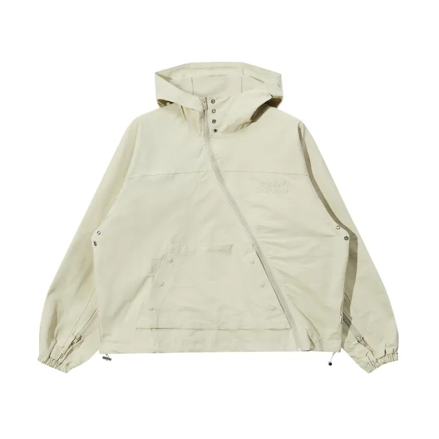 Street Retro Outdoor Mountain Waterproof Jacket Trench Coat For Men And Women Apricot - Shop at LoveMi