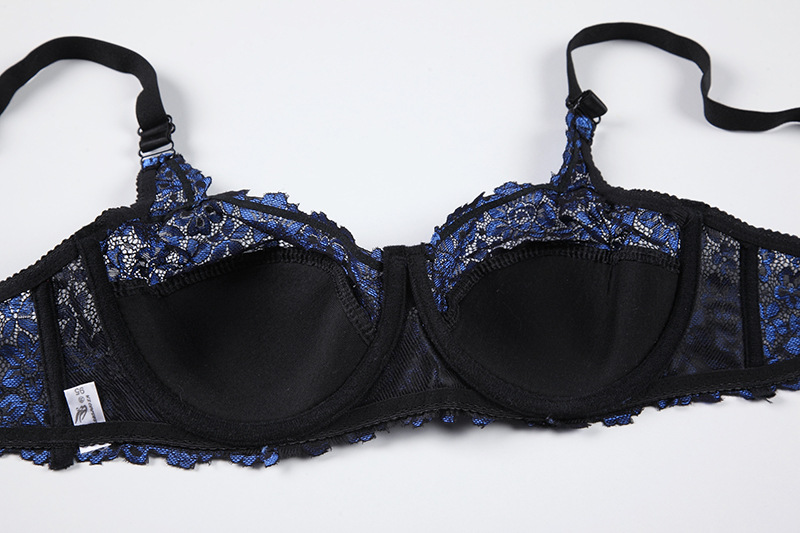 Title 8, Reggiseno di lingerie in pizzo trasparente tagl...