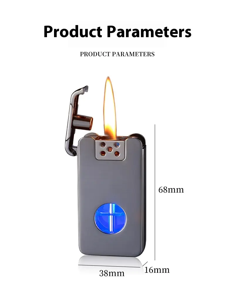 Black Technology Voice Control Kerosene Lighter Wholesale Intelligent Induction Ignition Shake Internet Celebrity