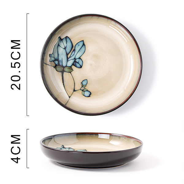 Mulan Blue Deep Plates