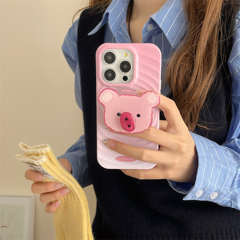 Bo Yang Blooming Rotary Magnetic Adhesive Bracket Phone Case - Image 4