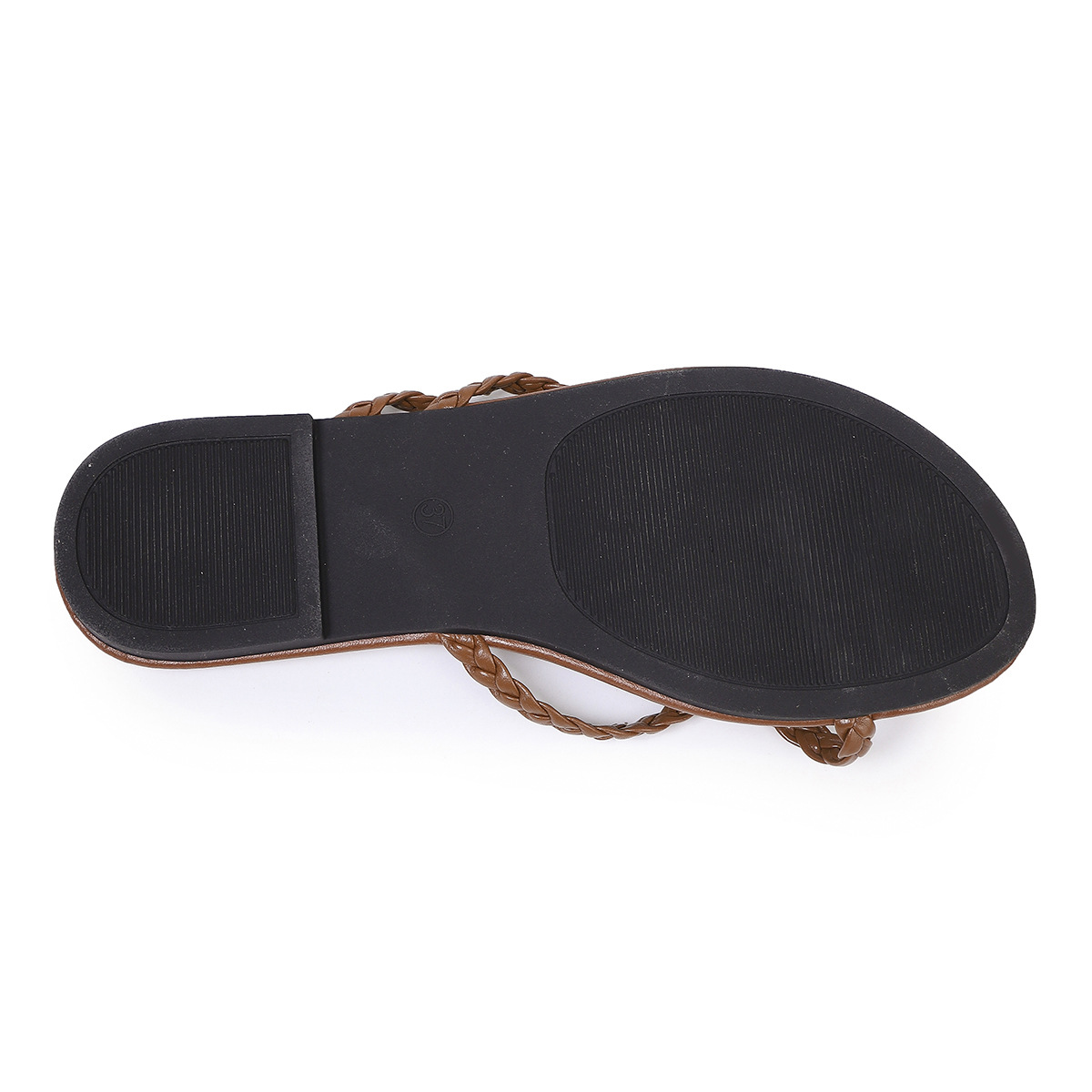 Sarah Express Cross-Strap Flat Sandals PVC – Walking