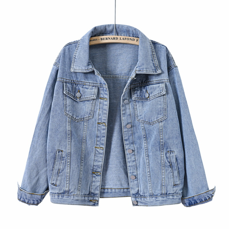 Women's Vintage Blue Denim Jacket