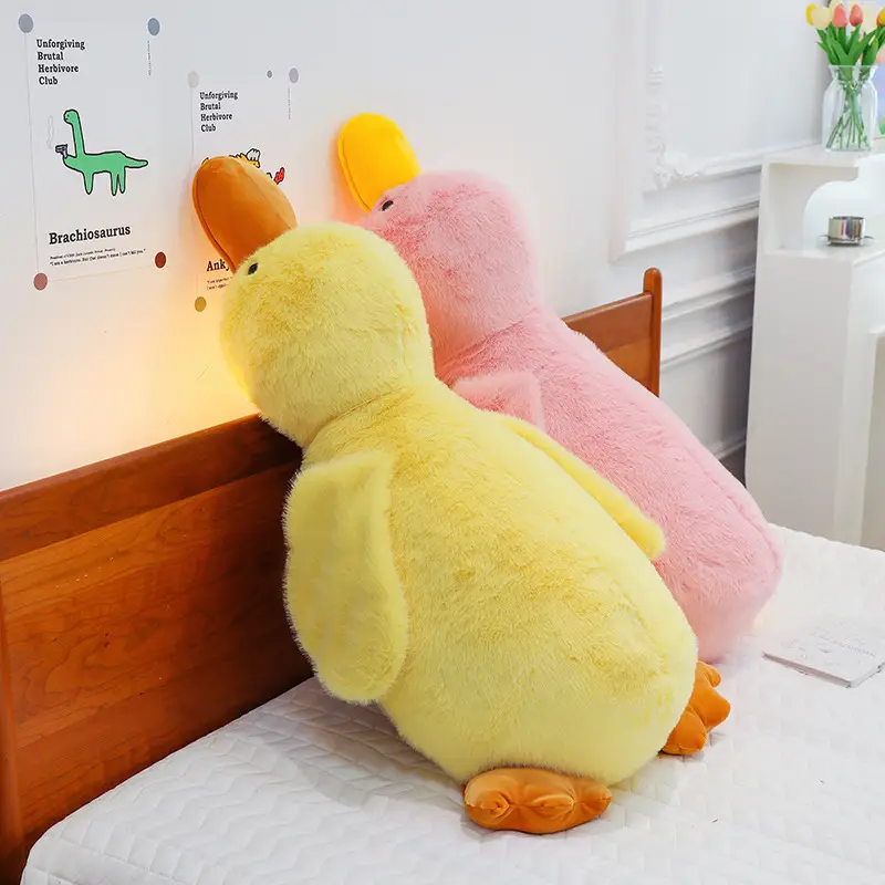 Cute Doll Little Yellow Duck Sleeping Pillow To Sleep