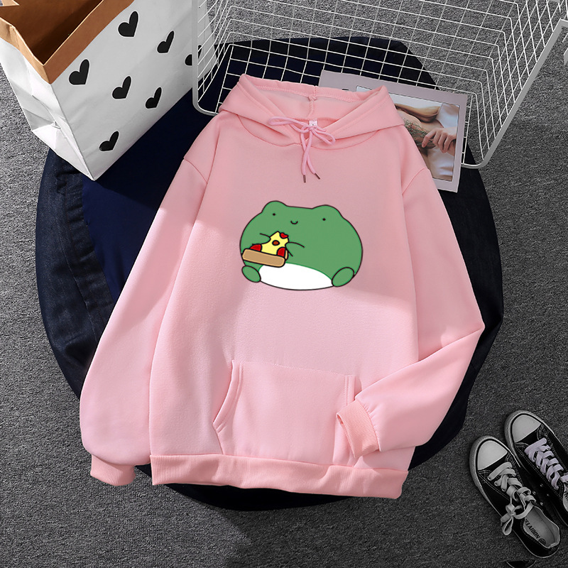 Frog Loose-fitting Hoodie