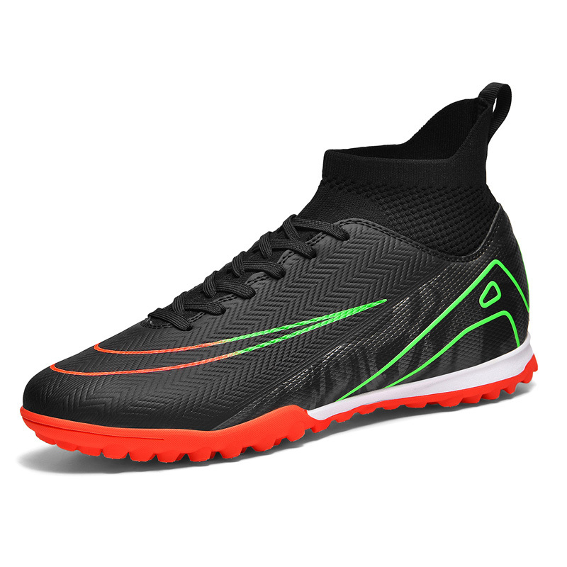 High-Top Football Cleats AG Turf Cleats Long-Stud Training Shoes 12 High-Top Football Cleats AG Turf Cleats Long-Stud Training Shoes
