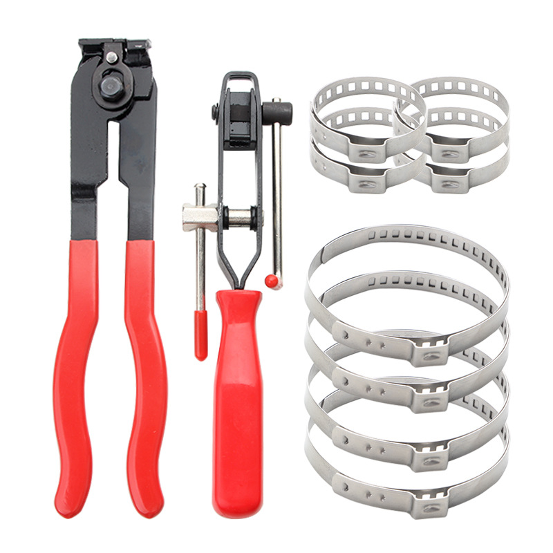 Cutting Pliers Single Ear Infinite Clamp Hose Clamp Crimping Tool Kit