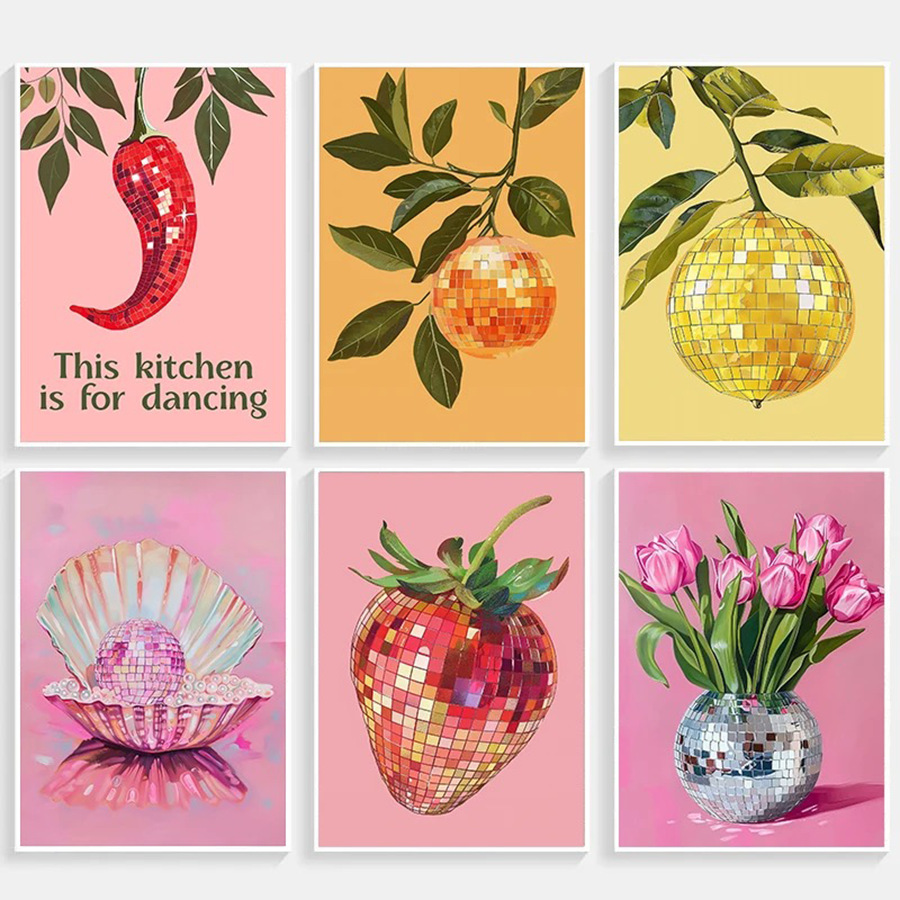 Stylish Hand-Painted Frameless Decorative Wall Art For Your Home