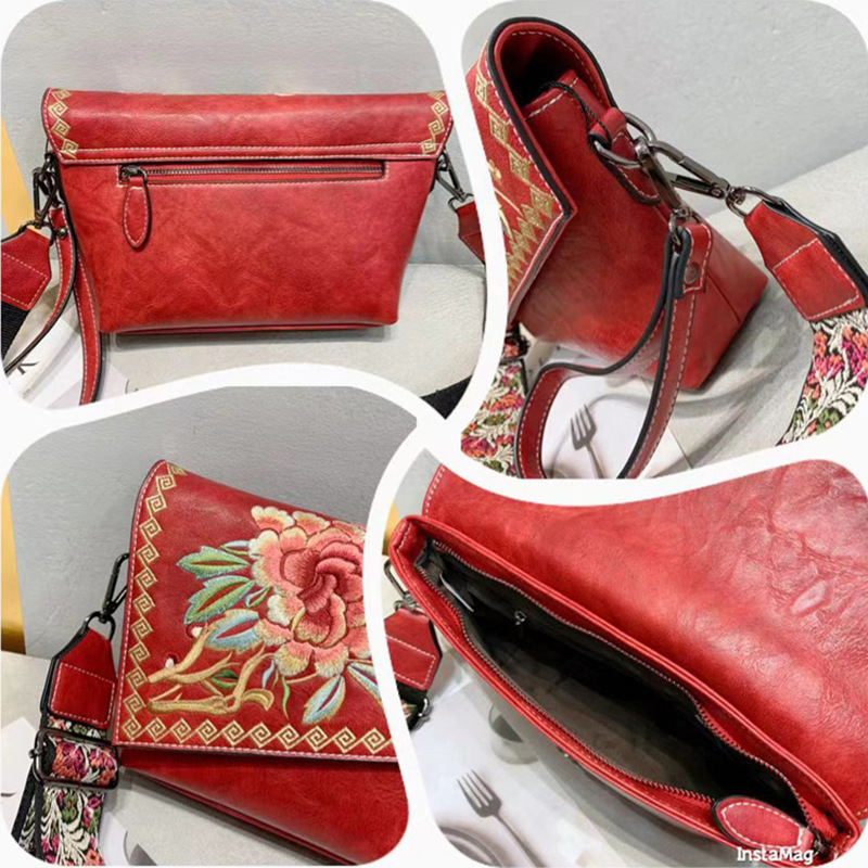 Chinese-style Womens Handbag Tote Crossbody Or Shoulder Bag