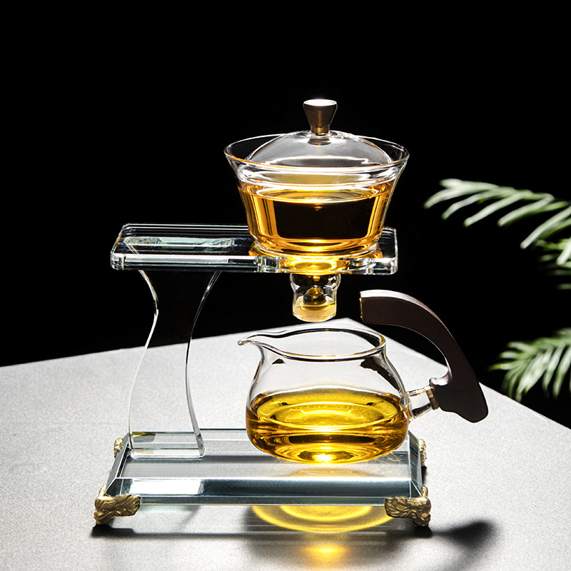 Household Borosilicate Magnetic Glass Teapot
