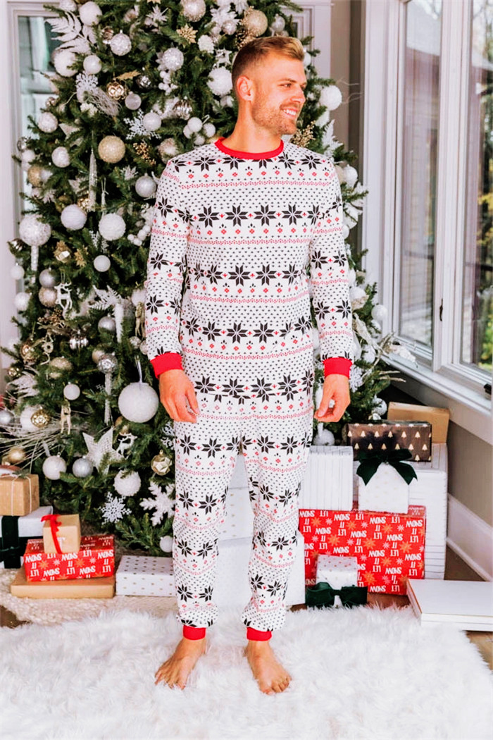 European And American Christmas Parent-child Wear Homewear Suits Pajamas — foto 3