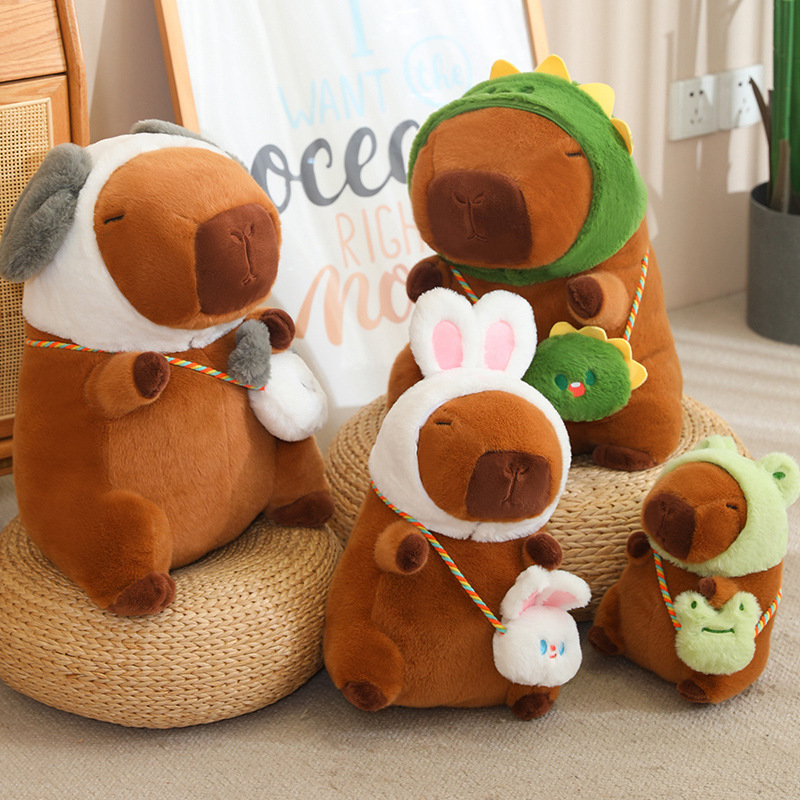Capybara Transformation Plush Toy — foto 2