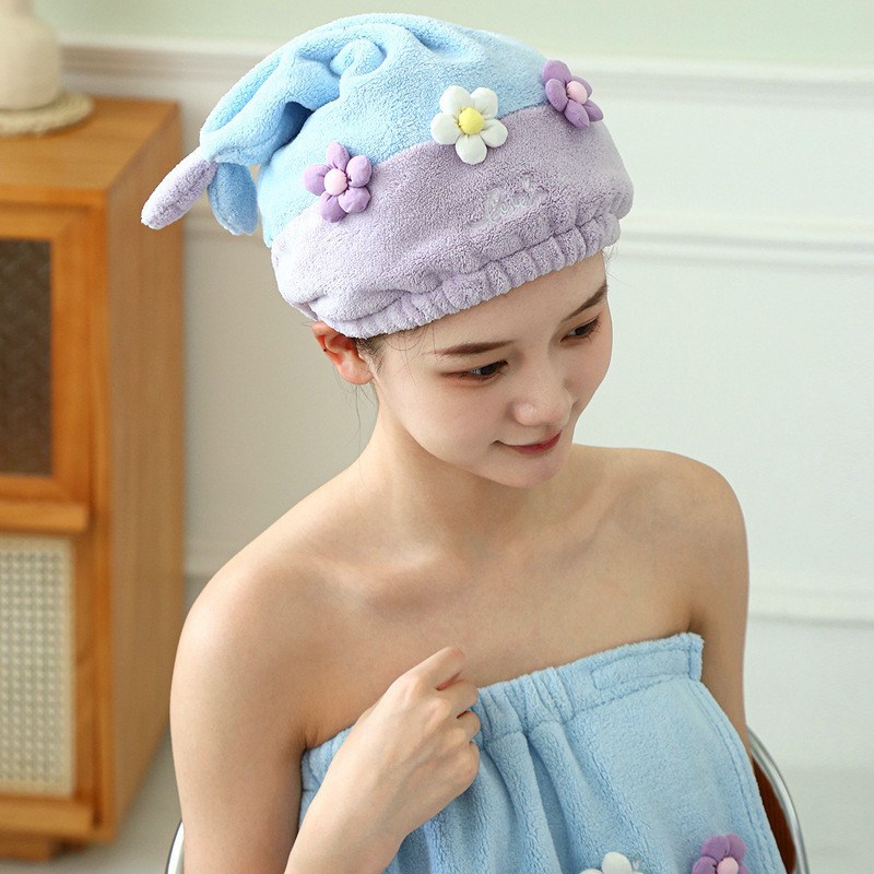 Purple Shower Cap