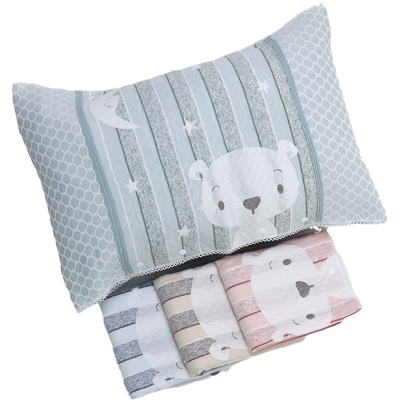Cotton Pillowcases Four-Layer Gauze