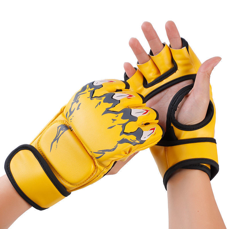 Yellow Tiger Claws Style