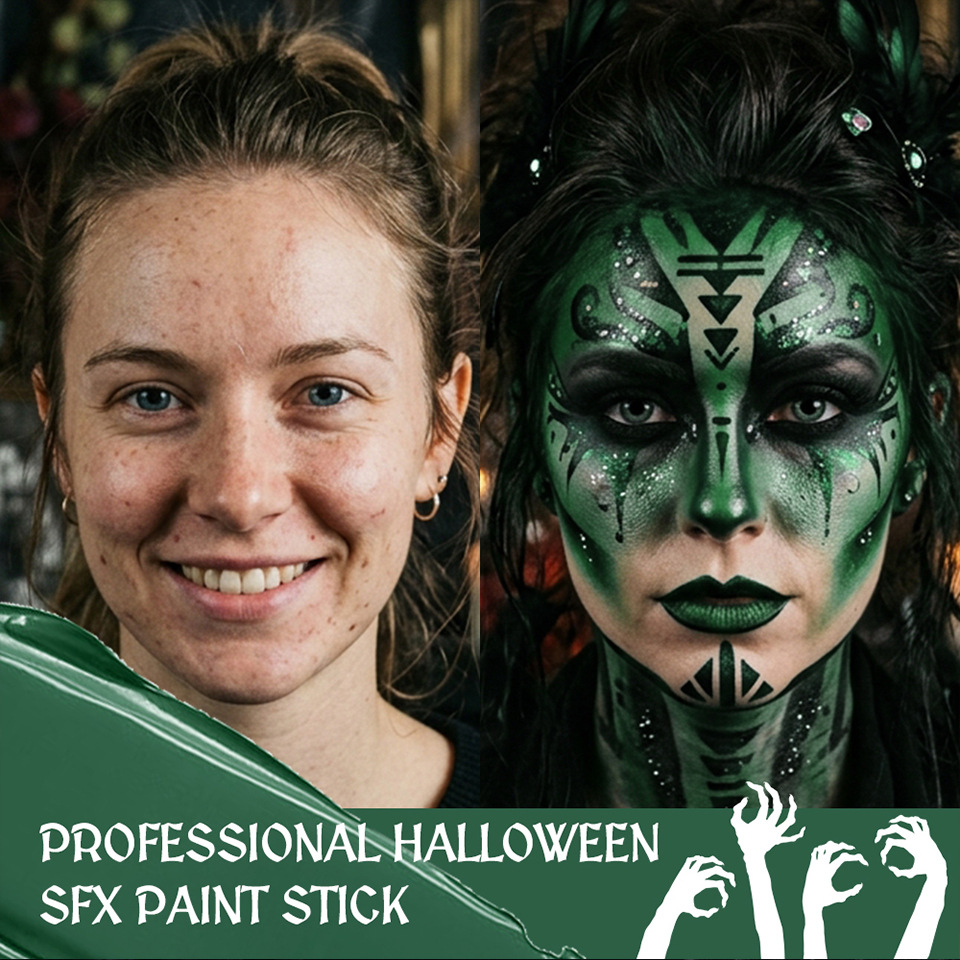 Large Face-Painting Stick Halloween Party Face everydayshopit media