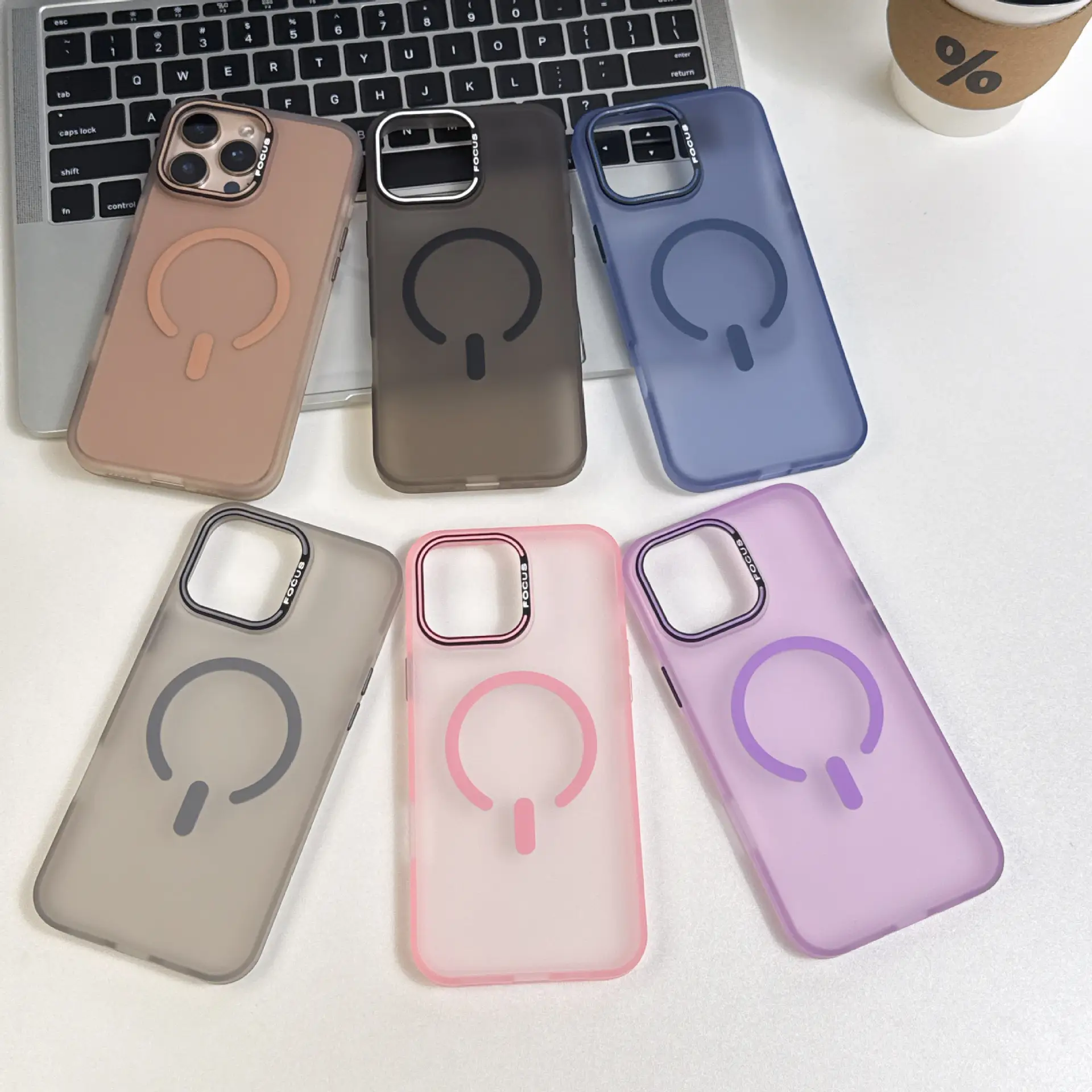 Simple Jelly Magnetic Suction For Phone Case Skin-friendly Drop-resistant