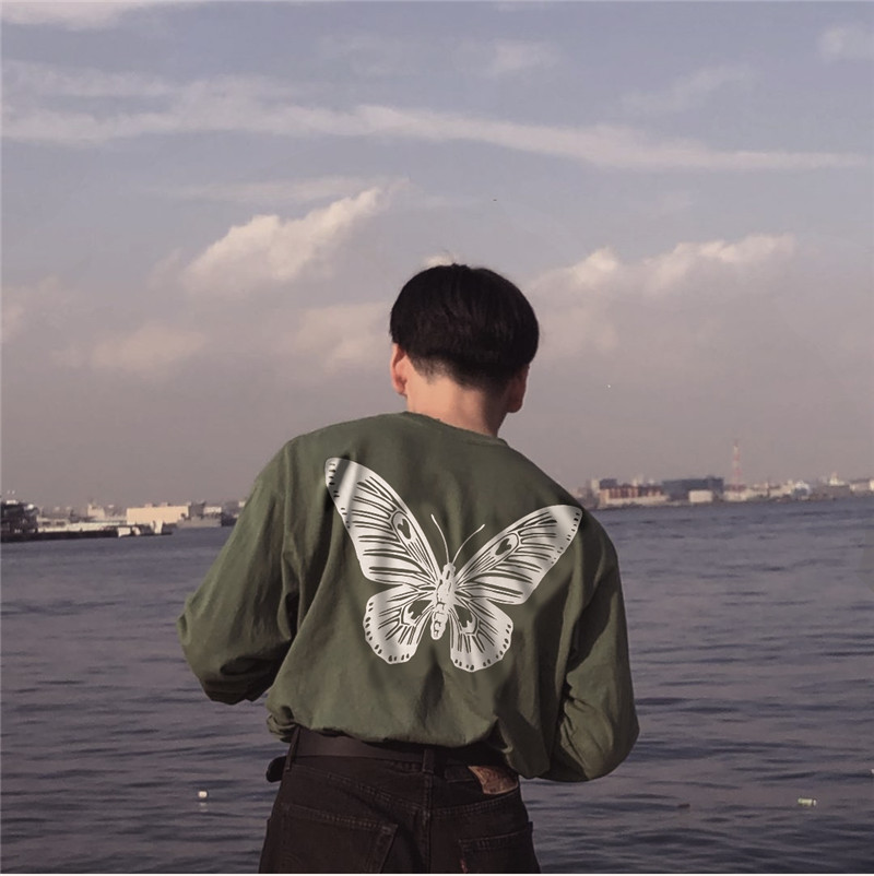 Title 3, Glowing Butterfly Girl Long Sleeve