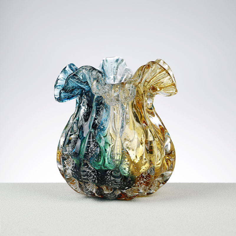 Light-luxury Living Room Gradient-colored Flower Vase
