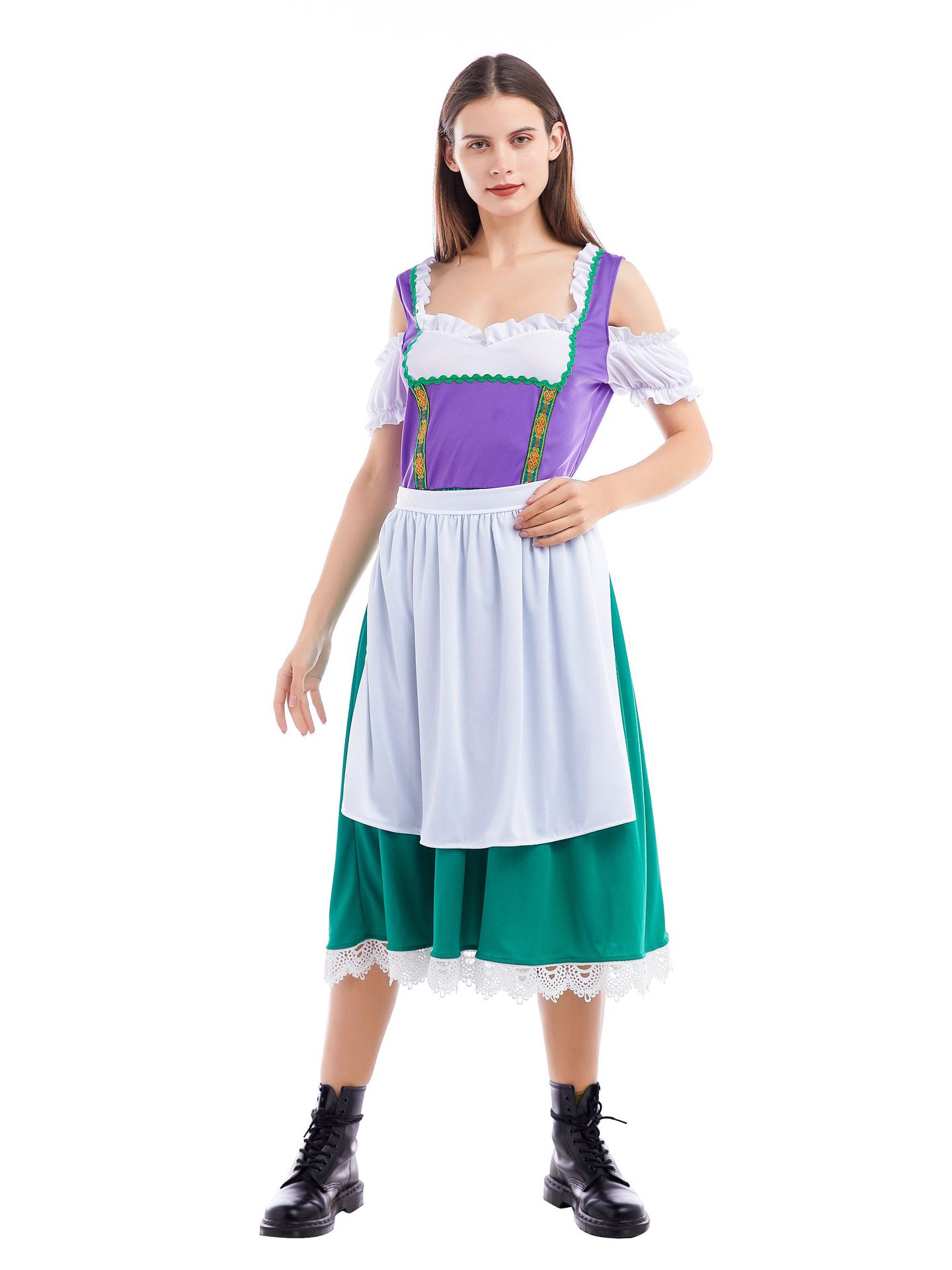 Mid length Dress German Munich Printed Sexy Skirt Yt0715022 - Shop at LoveMi