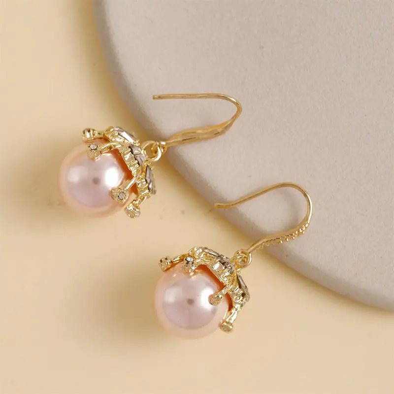 Niche Vintage French-style Drop Earrings Chic