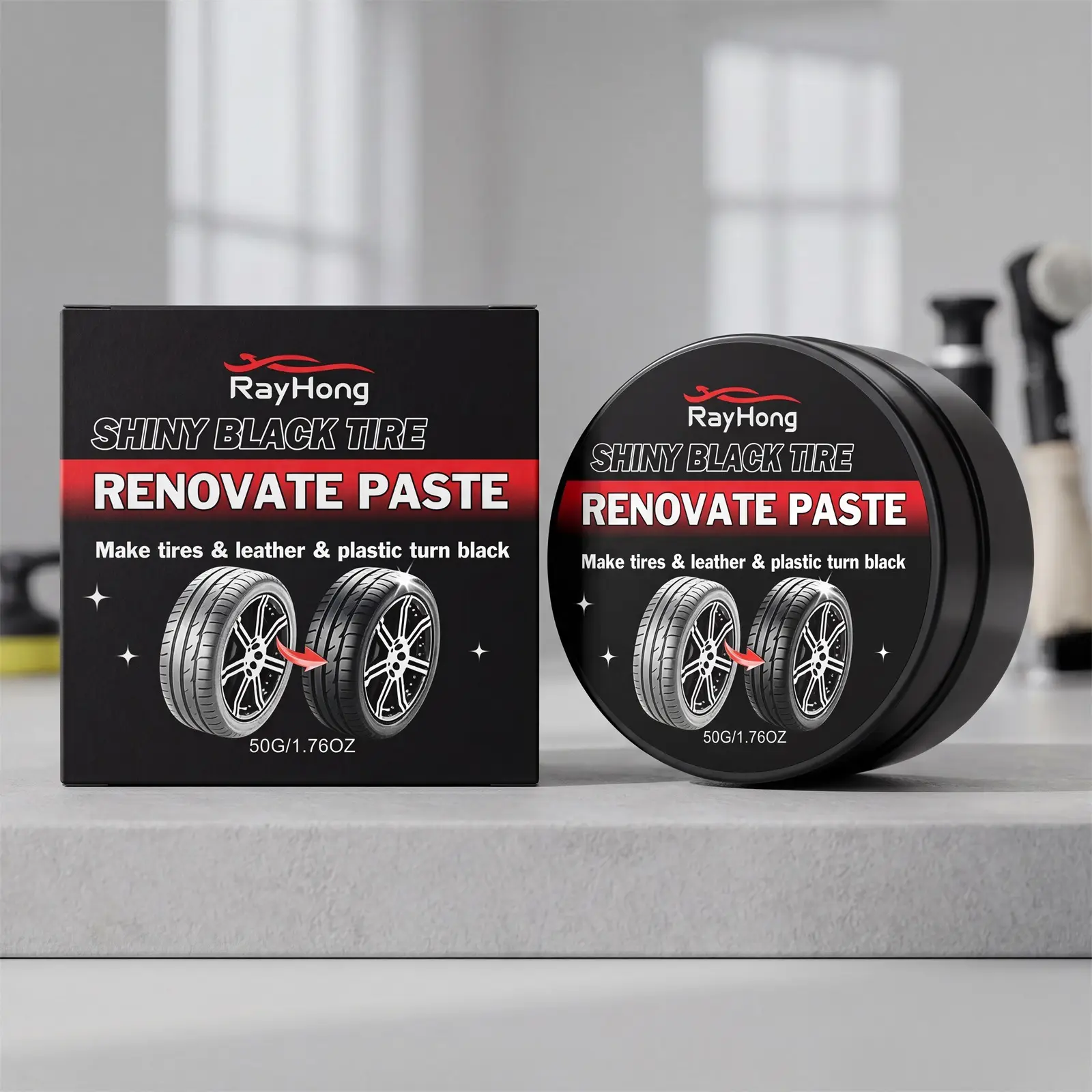 Tire-care Brightening Black Tire Polishing Cream